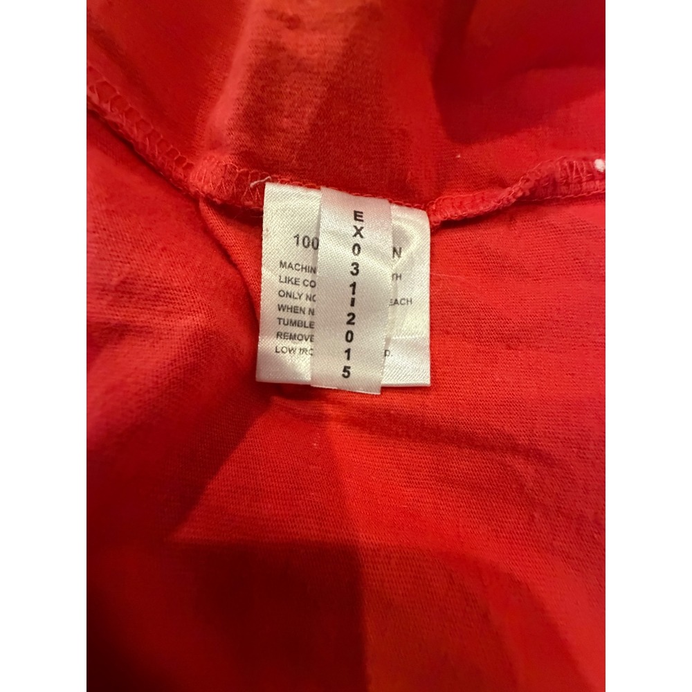Exist Red Nautical Anchor Print Sleeveless Cotton Yachtcore Maxi Dress -Small - Picture 8 of 9